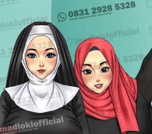 Kamila dan Natasya Wajib Baca