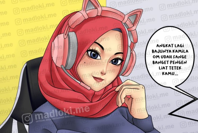 Baca Komik Kamila Pamer Tetek