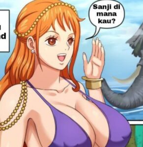 Kesempatan Bersama Nami, One Piece Sex Parody dengan Kisah Terlarang