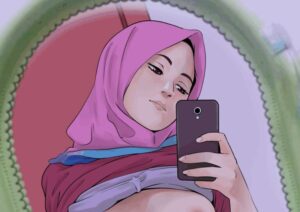 Komik Dewasa SJG Berfoto Di Cermin